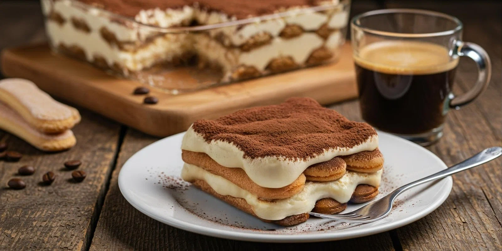 Házi készítésű tiramisù különleges desszertként
